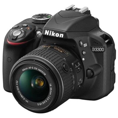 Лот: 5342934. Фото: 1. Зеркальная фотокамера Nikon D3300... Цифровые зеркальные