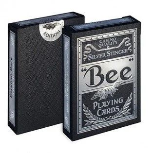 Лот: 15645755. Фото: 1. Карты BEE Silver Stinger. Настольные игры, карты
