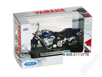 Лот: 350903. Фото: 1. моделька YAMAHA 2002 ROAD. Автомоделизм