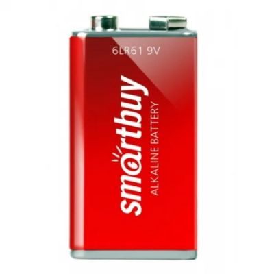 Лот: 7289684. Фото: 1. Батарейка 6LR61 SmartBuy BL1/24... Батарейки, аккумуляторы, элементы питания
