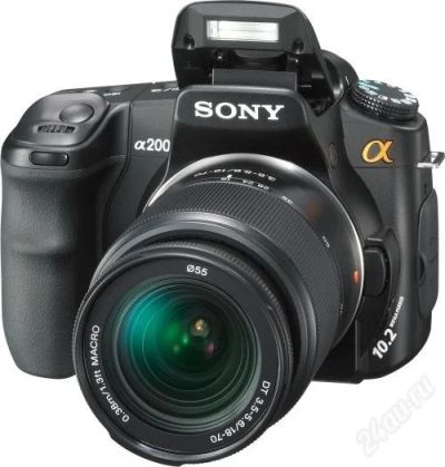 Лот: 877303. Фото: 1. Sony A200. Цифровые зеркальные
