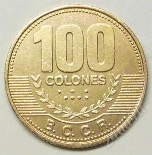 Лот: 1176148. Фото: 1. Коста Рика. 100 колон 2006г. Большая... Америка
