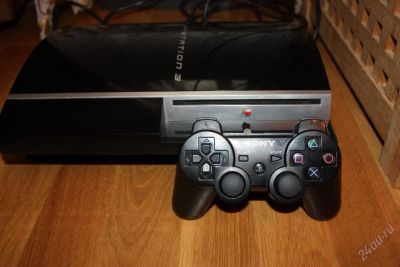 Лот: 3518809. Фото: 1. Sony PlayStation 3 FAT 80 GB... Игровые приставки, консоли