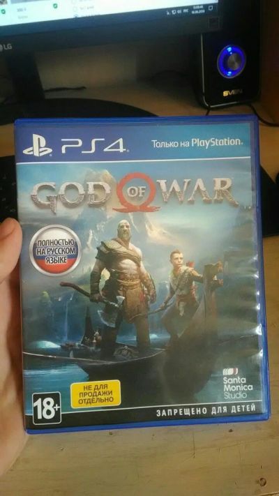 Лот: 13922777. Фото: 1. God Of War 4. Игры для консолей