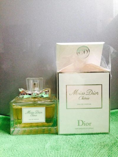 Лот: 6131699. Фото: 1. Духи Miss Dior Cherie начатые. Женская парфюмерия