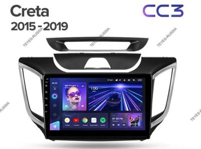 Лот: 20758645. Фото: 1. Магнитола Teyes CC3 Hyundai Creta... Автомагнитолы