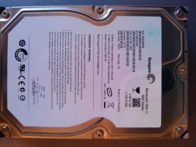 Лот: 4143022. Фото: 1. Жесткий диск SATA-2 Seagate 7200... Жёсткие диски (HDD)
