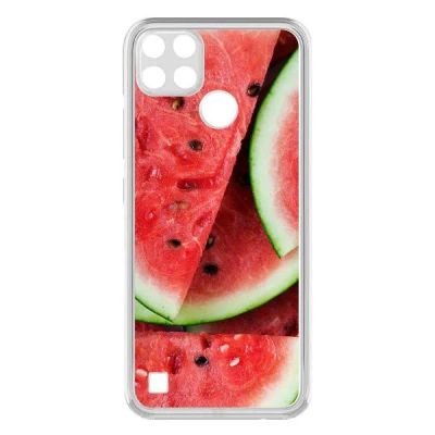 Лот: 25540377. Фото: 1. Чехол Krutoff Clear Case "Арбуз... Чехлы, бамперы