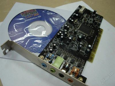 Лот: 1341699. Фото: 1. Звуковая карта PCI Creative Sound... Звуковые карты