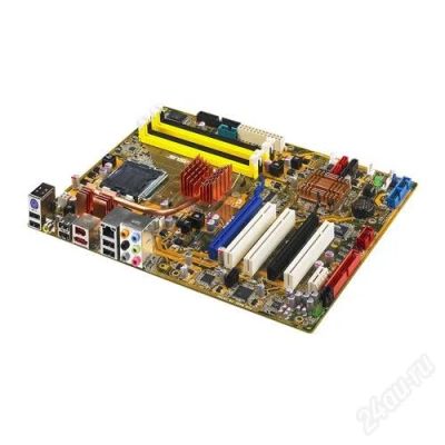 Лот: 984002. Фото: 1. Метринская плата Asus P5KR (P35... Материнские платы