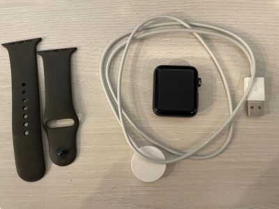 Лот: 18940252. Фото: 1. Apple watch series 3. Смарт-часы, фитнес-браслеты, аксессуары