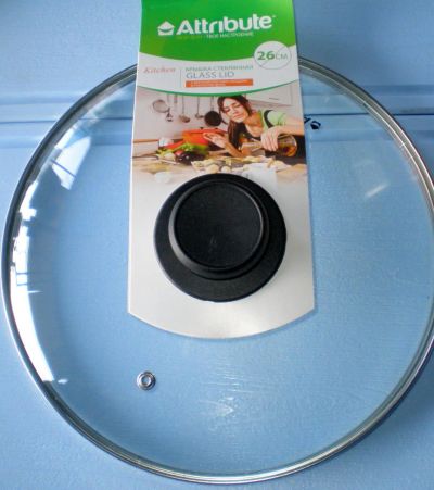 Лот: 4753747. Фото: 1. 🍳 Крышка стеклянная D 26 см для... Сковороды и сотейники