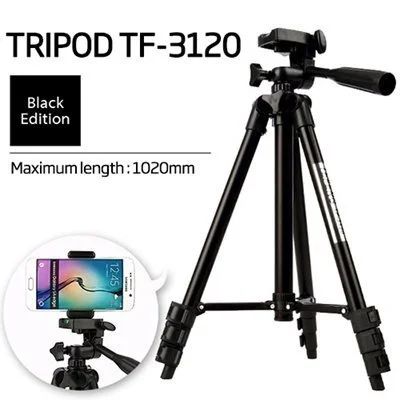 Лот: 12872720. Фото: 1. Tripod 3120 Black штатив для смартфона... Штативы, держатели