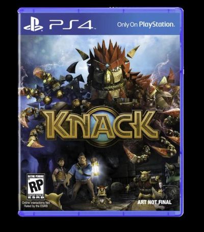 Лот: 5358245. Фото: 1. KNACK PS4 - Интересен только обмен... Игры для консолей