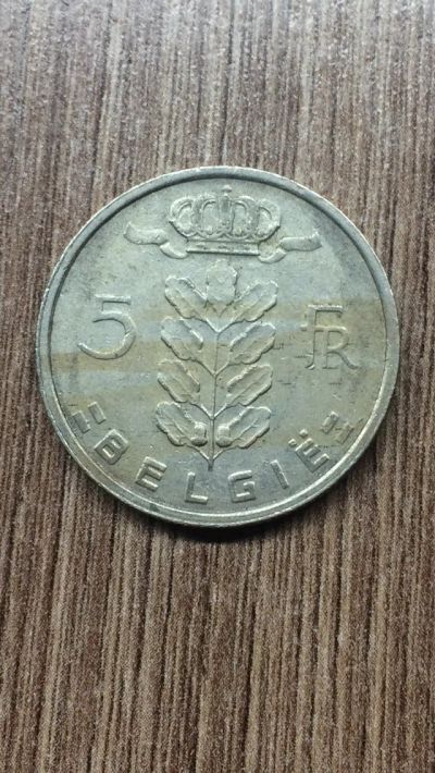 Лот: 20024429. Фото: 1. Монета Бельгии 1 франк 1973 года. Европа