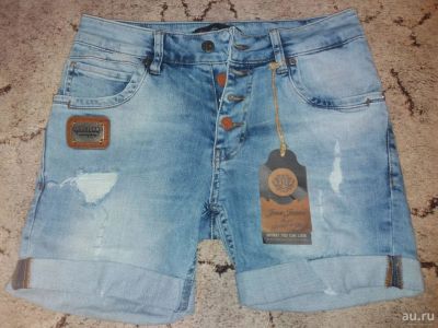 Лот: 14362031. Фото: 1. НОВЫЕ джинсовые шорты Jass Jeans... Брюки, джинсы, шорты