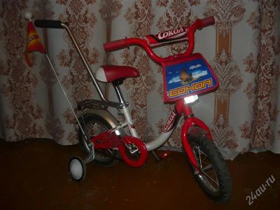 Лот: 1035274. Фото: 1. Детский велосипед"Сокол" 3-6 лет. Красноярск