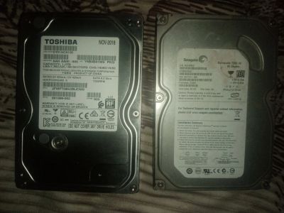 Лот: 15811354. Фото: 1. Жесткий диск. 2 шт. Жёсткие диски (HDD)