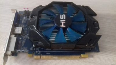 Лот: 13752056. Фото: 1. Видеокарта HIS R7 250 1gb GDDR5. Видеокарты