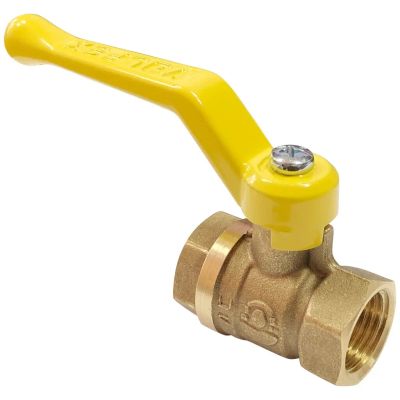 Лот: 24096783. Фото: 1. Кран для газа г-г, 1/2", ручка... Запорная и предохранительная арматура