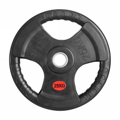 Лот: 22571981. Фото: 1. Диск обрезиненный 25 кг VictoryFit... Штанги, блины