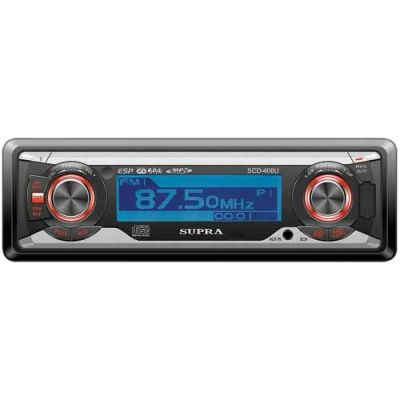 Лот: 3332468. Фото: 1. Supra scd-408U Автомагнитола. Автомагнитолы