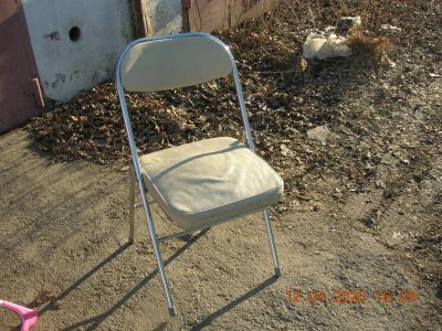 Лот: 15858068. Фото: 1. Неисправный складной стул(г141... Туристическая, походная мебель