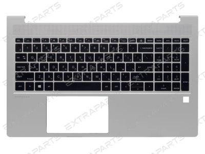 Лот: 25651959. Фото: 1. Топ-панель HP ProBook 450 G9 серебряная... Клавиатуры для ноутбуков