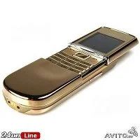 Лот: 3094307. Фото: 1. NOKIA 8800 Sirocco Gold ОРИГИНАЛ... Кнопочные мобильные телефоны