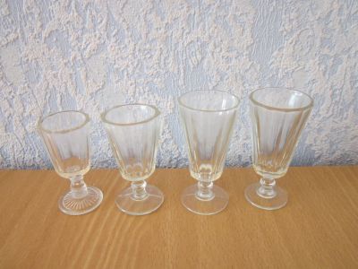 Лот: 24577957. Фото: 1. Рюмки лафетники (СССР). Цена за... Рюмки, стопки