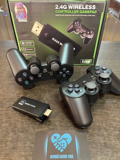 Лот: 19625729. Фото: 1. Game Stick 64 GB PS1 Sega Dendy... Игровые приставки, консоли