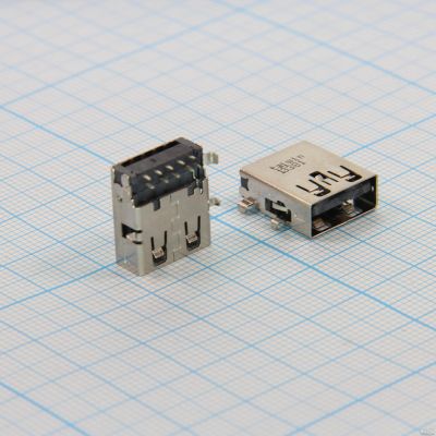 Лот: 12288049. Фото: 1. Разъём USB №120 ver.3.0 female. Разъёмы