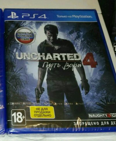 Лот: 11820604. Фото: 1. Uncharted 4 Путь вора ps4 эксклюзив... Игры для консолей