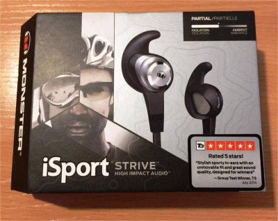 Лот: 11440637. Фото: 1. Наушники Monster iSport Strive... Наушники, гарнитуры