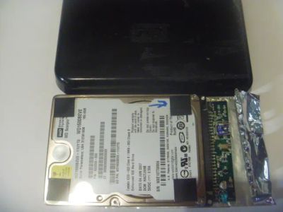 Лот: 21254187. Фото: 1. Westerm Digtal WD1600BEVE. Жёсткие диски (HDD)
