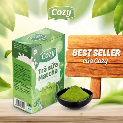 Лот: 20533100. Фото: 1. Зеленый чай матча 3в1 Cozy Tra... Чай, кофе, какао