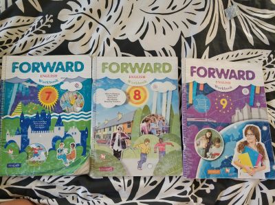 Лот: 16300070. Фото: 1. Учебники Forward english 7, 8... Для школы