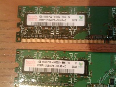 Лот: 523705. Фото: 1. Память DDR2 PC6400 HUNIX 800Мгц... Оперативная память