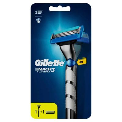 Лот: 24095195. Фото: 1. Станок для бритья Gillette, Mach3... Бритвенные станки и лезвия
