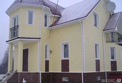 Лот: 9202375. Фото: 1. Виниловый Сайдинг BloсkHouse... Фасадные материалы, сайдинг