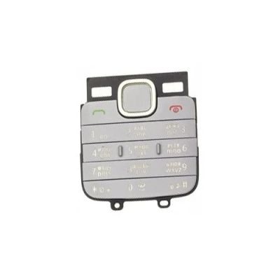 Лот: 12057878. Фото: 1. Клавиатура Nokia C2-00/C1-01 Белый. Корпуса, клавиатуры, кнопки