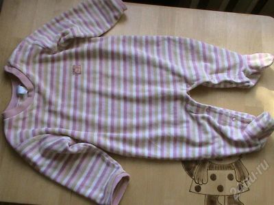 Лот: 330528. Фото: 1. велюровый комбез. Другое (дети растут)