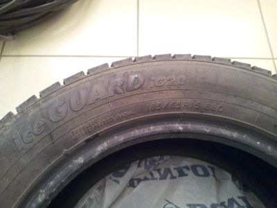 Лот: 6383827. Фото: 1. Yokohama IceGuard iG20 185/65R15... Шины