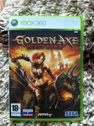 Лот: 2557680. Фото: 1. Golden Axe: Beast Rider (Xbox... Игры для консолей