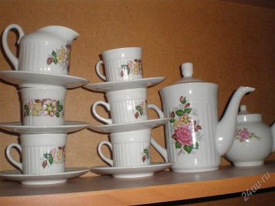 Лот: 2448705. Фото: 1. кофейный набор. Кружки, стаканы, бокалы