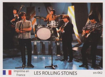 Лот: 10614593. Фото: 1. Rolling Stones коллекционная карточка... Наклейки, фантики, вкладыши