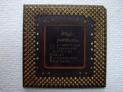 Лот: 1012140. Фото: 1. pentium 166 mmx. Процессоры