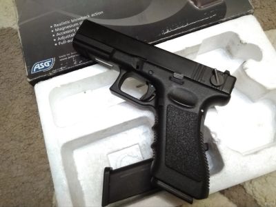 Лот: 13154399. Фото: 1. ASG glock18c. Пейнтбол, страйкбол