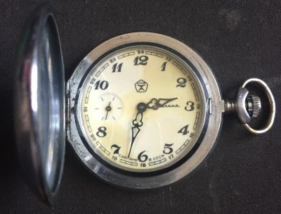 Лот: 18205585. Фото: 1. Часы карманные "Молния" (глухарь... Запчасти, инструмент для ремонта