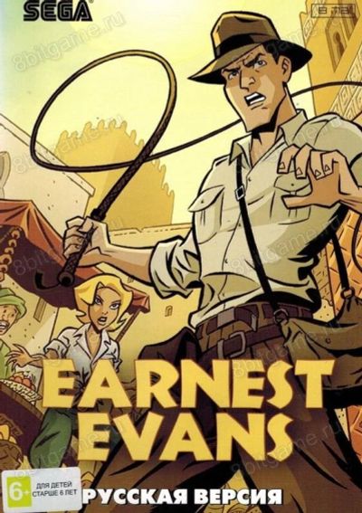 Лот: 13344473. Фото: 1. EARNEST EVANS Картридж Sega... Игры для консолей